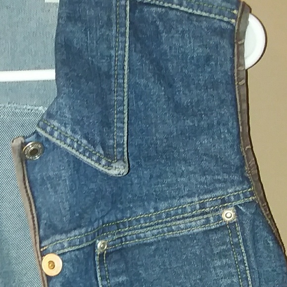 Liz Claiborne Ladies Blue Jean Vest (M) ☉☉SALE☉☉ - Picture 6 of 7